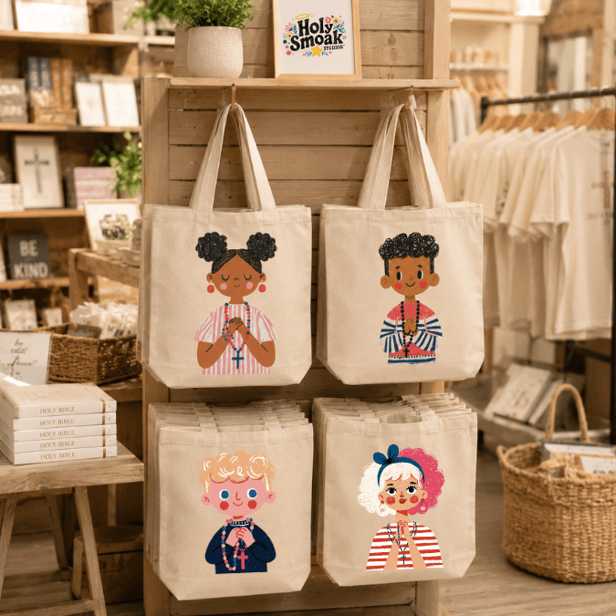Communion & Sacraments Canvas Tote Bags